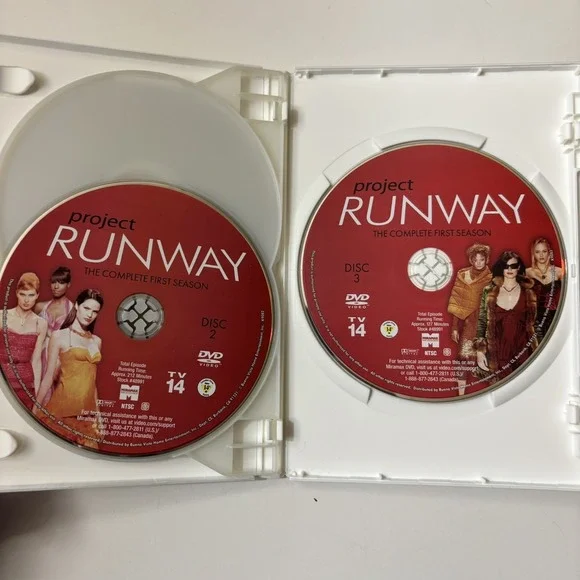 Project Runway - The Complete First Season (DVD, 2005, 3-Disc Set) - Picture 7 of 9